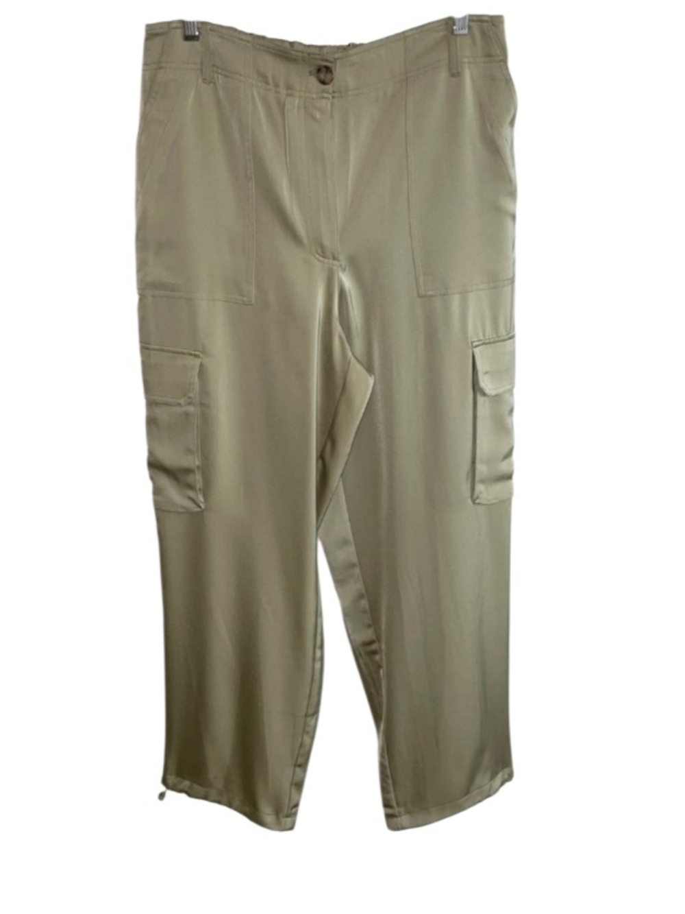 NWT! Joie Satin Cargo Pants